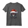Selkirk Rex Cat Christmas Graphic Tee - Maglietta Divertente per Natale - Regalo Gatto Selkirk Rex Uomo Donna