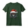 Selkirk Rex Cat Christmas Graphic Tee - Maglietta Divertente per Natale - Regalo Gatto Selkirk Rex Uomo Donna