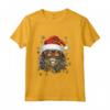 Selkirk Rex Cat Christmas Graphic Tee - Maglietta Divertente per Natale - Regalo Gatto Selkirk Rex Uomo Donna