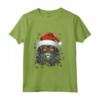 Selkirk Rex Cat Christmas Graphic Tee - Maglietta Divertente per Natale - Regalo Gatto Selkirk Rex Uomo Donna
