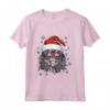Selkirk Rex Cat Christmas Graphic Tee - Maglietta Divertente per Natale - Regalo Gatto Selkirk Rex Uomo Donna