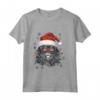 Selkirk Rex Cat Christmas Graphic Tee - Maglietta Divertente per Natale - Regalo Gatto Selkirk Rex Uomo Donna