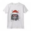 Selkirk Rex Cat Christmas Graphic Tee - Maglietta Divertente per Natale - Regalo Gatto Selkirk Rex Uomo Donna