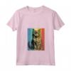 Selkirk Rex Ritratto di Gatto Stile Vintage Mamma Papà - Maglietta con Collo a V Ideale per Regali di Natale, Ringraziamento o Compleanni