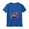 Donna Colorato Selkirk Rex Cat Face Splash Art Maglietta con Collo a V - Celebra la Bellezza Felina - Ideale per Amanti dei Gatti Selkirk Rex