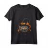 Selkirk Rex Cat Halloween Graphic Tees per Uomo Donna - T-shirt Divertente con Stampa Gatto Selkirk Rex - Ideale per Halloween