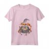 Selkirk Rex Cat Halloween Graphic Tees per Uomo Donna - T-shirt Divertente con Stampa Gatto Selkirk Rex - Ideale per Halloween