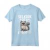 Mamma di Selkirk Rex - Maglietta con Scritta 'Selkirk Rex Mum' - Ideale per Gattare e Amanti dei Gatti