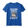 Mamma di Selkirk Rex - Maglietta con Scritta 'Selkirk Rex Mum' - Ideale per Gattare e Amanti dei Gatti