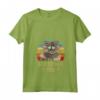 Donna Selkirk Rex Gatto Migliore Gatto Mamma Mai Retro Spiaggia Vibe Maglietta con Collo a V - Ideale Regalo per Amanti dei Gatti Selkirk Rex - Stile Vintage Retro