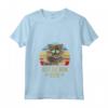 Donna Selkirk Rex Gatto Migliore Gatto Mamma Mai Retro Spiaggia Vibe Maglietta con Collo a V - Ideale Regalo per Amanti dei Gatti Selkirk Rex - Stile Vintage Retro