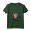 Selkirk Rex - Maglietta Stained Glass Design con Collo a V - Celebra l'Amore per i Gatti