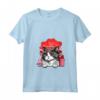 Donna Selkirk Rex Cat Valentines Day Hearts Balloons Flowers Maglietta con Collo a V - My Selkirk Rex Is My Valentine - Perfect Gift for Cat Lovers