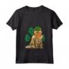 Donna Leprechaun Selkirk Rex St Patricks Day Shamrock Paw - Maglietta Gatto per Amanti dei Gatti - Regalo Divertente per San Patrizio