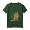 Donna Leprechaun Selkirk Rex St Patricks Day Shamrock Paw - Maglietta Gatto per Amanti dei Gatti - Regalo Divertente per San Patrizio