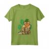 Donna Leprechaun Selkirk Rex St Patricks Day Shamrock Paw - Maglietta Gatto per Amanti dei Gatti - Regalo Divertente per San Patrizio