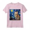 Selkirk Rex Cat Notte stellata - Maglietta Selkirk Rex Cat per Amanti dei Gatti - Ideale come Regalo per Proprietari di Selkirk Rex