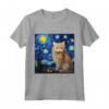 Selkirk Rex Cat Notte stellata - Maglietta Selkirk Rex Cat per Amanti dei Gatti - Ideale come Regalo per Proprietari di Selkirk Rex