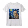Selkirk Rex Cat Notte stellata - Maglietta Selkirk Rex Cat per Amanti dei Gatti - Ideale come Regalo per Proprietari di Selkirk Rex
