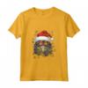 Selkirk Rex Cat Christmas Graphic Tee per Uomo e Donna - Divertente Maglietta per Natale - Regalo Unico per Gli Amanti dei Gatti