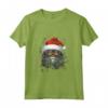 Selkirk Rex Cat Christmas Graphic Tee per Uomo e Donna - Divertente Maglietta per Natale - Regalo Unico per Gli Amanti dei Gatti
