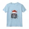 Selkirk Rex Cat Christmas Graphic Tee per Uomo e Donna - Divertente Maglietta per Natale - Regalo Unico per Gli Amanti dei Gatti