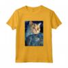 Selkirk Rex Cat Notte Stellata - Maglietta Pittura Gatto per Uomini, Donne e Bambini - Regalo Unico per Amanti dei Gatti Selkirk Rex