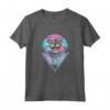 Selkirk Rex Cat - Maglietta stile Vintage Retrò Vaporwave da Spiaggia - Design Gatto Retrò Anni '80 e '90