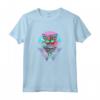 Selkirk Rex Cat - Maglietta stile Vintage Retrò Vaporwave da Spiaggia - Design Gatto Retrò Anni '80 e '90