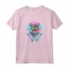 Selkirk Rex Cat - Maglietta stile Vintage Retrò Vaporwave da Spiaggia - Design Gatto Retrò Anni '80 e '90
