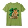 Selkirk Rex Leprechaun - Lucky Clover Maglietta per Amanti dei Gatti San Patrizio - Ideale Regalo per Amici e Familiari
