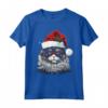 Selkirk Rex Cat Christmas Graphic Tee per uomo donna - Maglietta Natale Divertente con Grafica Vintage per Ragazzi e Ragazze - Regalo Gatto Selkirk Rex