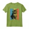 Selkirk Rex Cat Ritratto Vintage Style Mamma Papà Maglietta - Regalo Unico per Amanti dei Gatti Selkirk Rex - Ideale per Natale, Ringraziamento o Compleanni