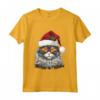 Selkirk Rex Cat Christmas Graphic Tee - Maglietta divertente per uomini, donne, ragazzi e ragazze - Regalo di Natale unico