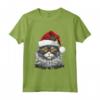 Selkirk Rex Cat Christmas Graphic Tee - Maglietta divertente per uomini, donne, ragazzi e ragazze - Regalo di Natale unico