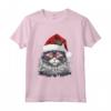 Selkirk Rex Cat Christmas Graphic Tee - Maglietta divertente per uomini, donne, ragazzi e ragazze - Regalo di Natale unico