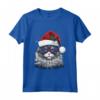Selkirk Rex Cat Christmas Graphic Tee - Maglietta divertente per uomini, donne, ragazzi e ragazze - Regalo di Natale unico
