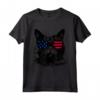 Selkirk Rex Cat 4 luglio America USA Bandiera Maglietta - Regalo per Proprietari di Gatti Selkirk Rex - Ideale per Natale o Compleanni