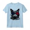 Selkirk Rex Cat 4 luglio America USA Bandiera Maglietta - Regalo per Proprietari di Gatti Selkirk Rex - Ideale per Natale o Compleanni
