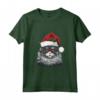 Selkirk Rex Cat Christmas Graphic Tee - Maglietta divertente per gli amanti del gatto Selkirk Rex - Regalo di Natale unico per uomini, donne e bambini