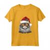 Selkirk Rex Cat Christmas Graphic Tee - Maglietta divertente per gli amanti del gatto Selkirk Rex - Regalo di Natale unico per uomini, donne e bambini
