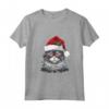 Selkirk Rex Cat Christmas Graphic Tee - Maglietta divertente per gli amanti del gatto Selkirk Rex - Regalo di Natale unico per uomini, donne e bambini