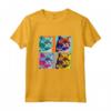 Selkirk Rex Cat Pop Art Design - Maglietta Colorata per gli Amanti dei Gatti - Regalo Unico per Natale, Compleanni o San Valentino
