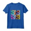 Selkirk Rex Cat Pop Art Design - Maglietta Colorata per gli Amanti dei Gatti - Regalo Unico per Natale, Compleanni o San Valentino