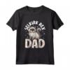 Papà Selkirk Rex Maglietta - Ideale per gli Amanti dei Gatti - Slogan Selkirk Rex Dad