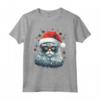Selkirk Rex Cat Christmas Graphic Tee - Maglietta Divertente Natale Uomo Donna - Regalo Unico di Natale