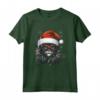 Selkirk Rex Cat Christmas Graphic Tee per Uomo e Donna - Maglietta Divertente di Natale per Ragazzi e Ragazze