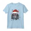 Selkirk Rex Cat Christmas Graphic Tee per Uomo e Donna - Maglietta Divertente di Natale per Ragazzi e Ragazze