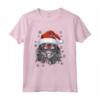 Selkirk Rex Cat Christmas Graphic Tee per Uomo e Donna - Maglietta Divertente di Natale per Ragazzi e Ragazze