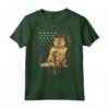 Camo Bandiera Americana Selkirk Rex 4 luglio USA Maglietta per Amanti dei Gatti - Ideale come Regalo per il 4 luglio